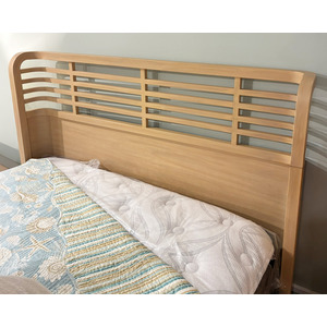 QUEEN  BED AND NIGHTSTAND