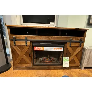 FARMHOUSE 66" FIREPLACE TV UNT