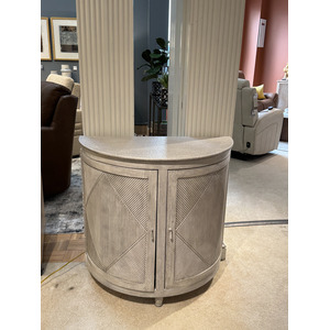 Distressed White Cabinet