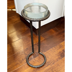 SPA SMALL GLASS DRINK TABLE