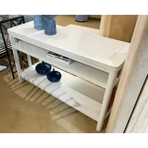 RECTANGULAR DRAWER END TABLE