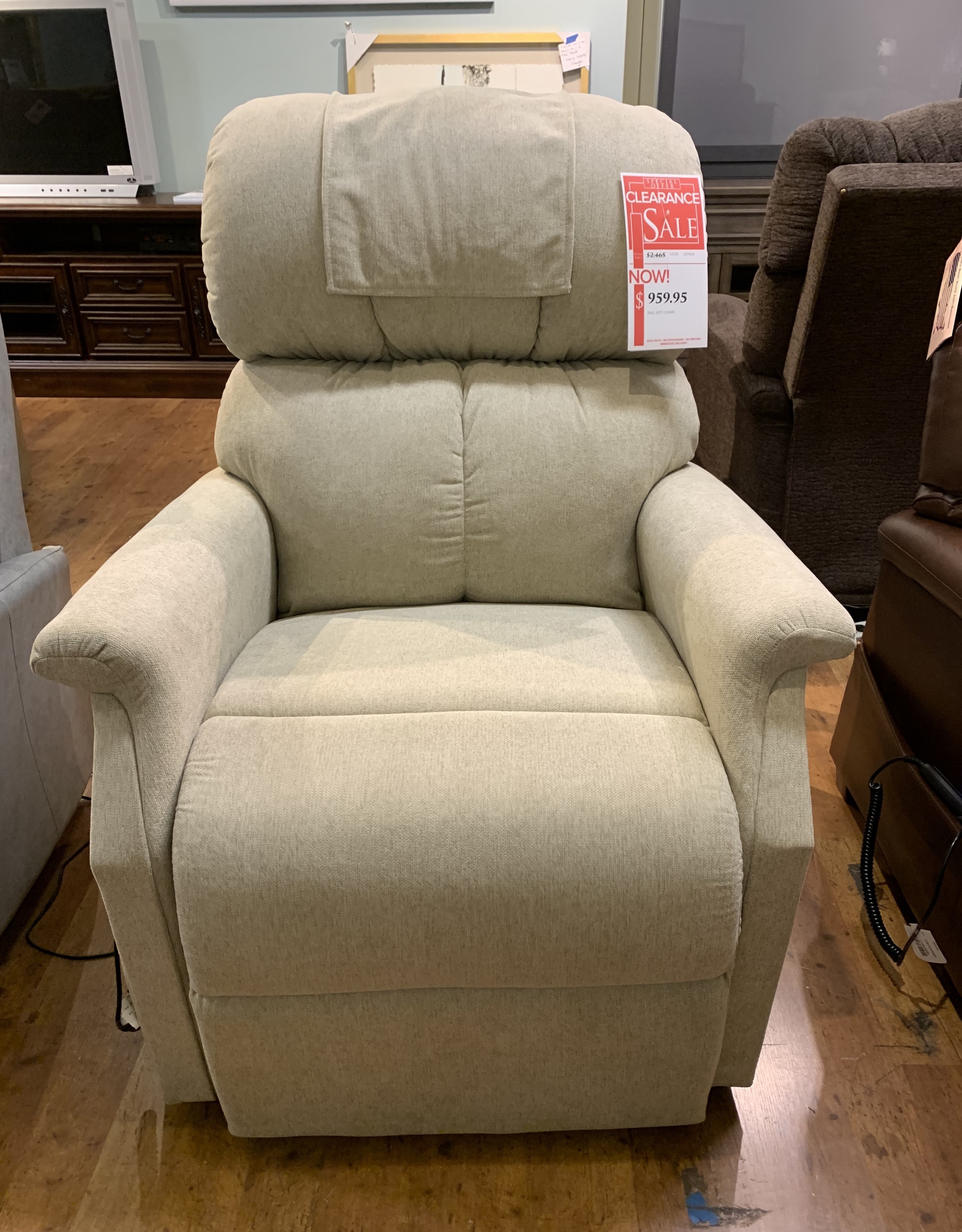 TALL LIFT CHAIR by Ultra Comfort 2255621 Oskar Huber Furniture & Design