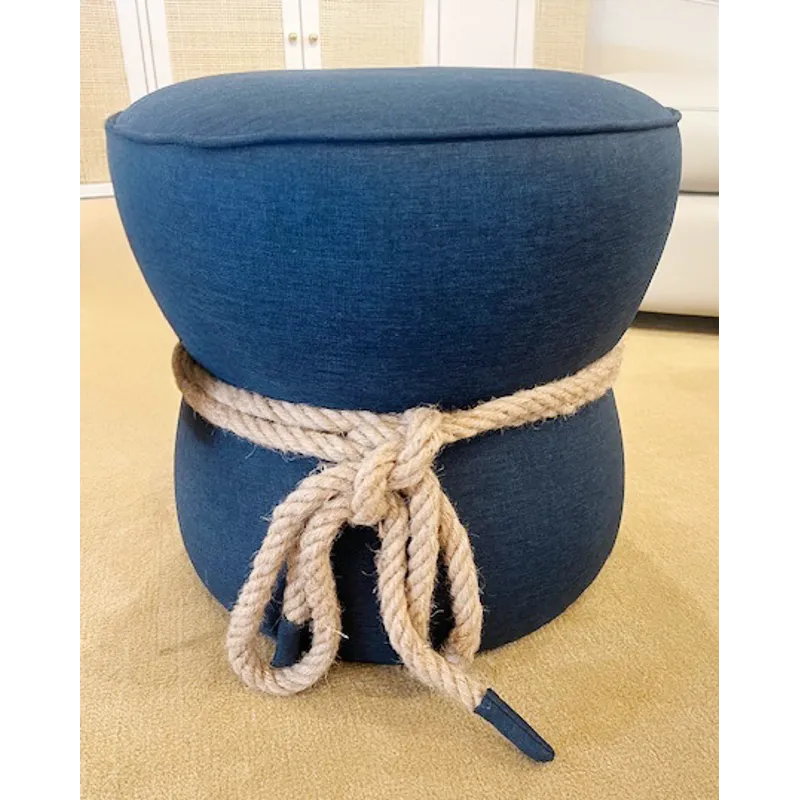 NAUTICAL ROPE OTTOMAN