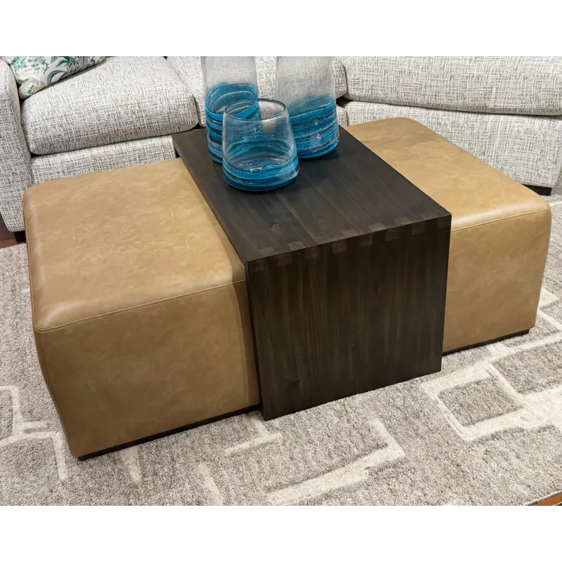 UPHOLSTERED COFFEE TABLE