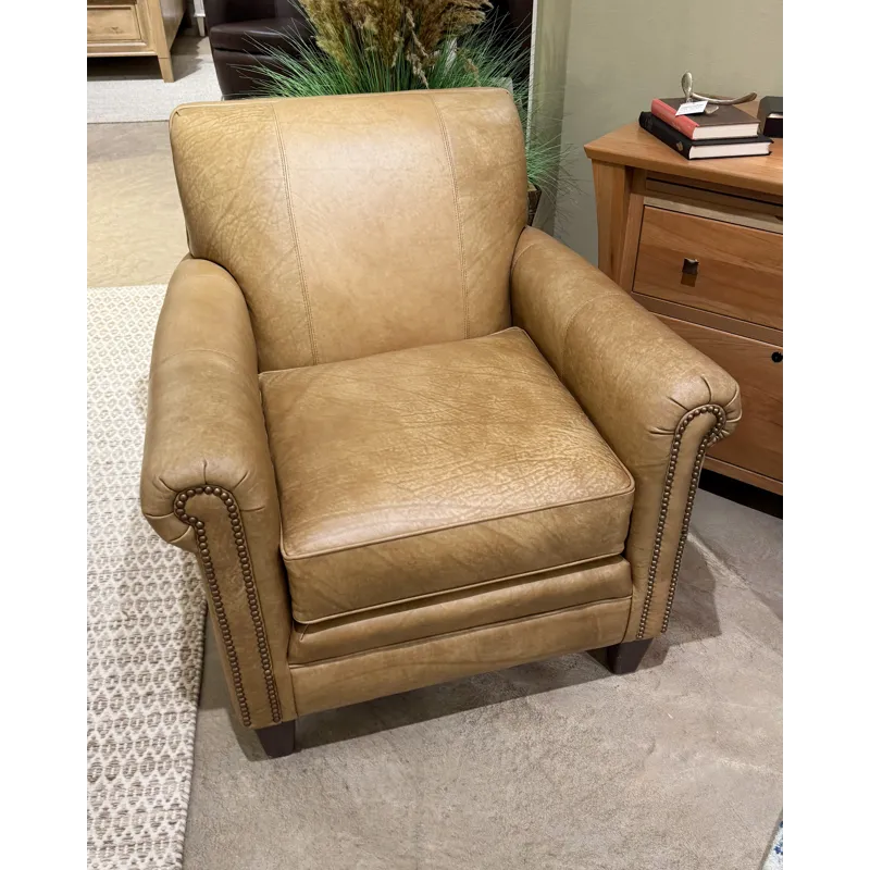 CHAIR W/SMALL ANTIQUE NAILS