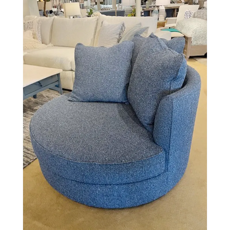 LARGE ROUND SWIVEL CHAIR