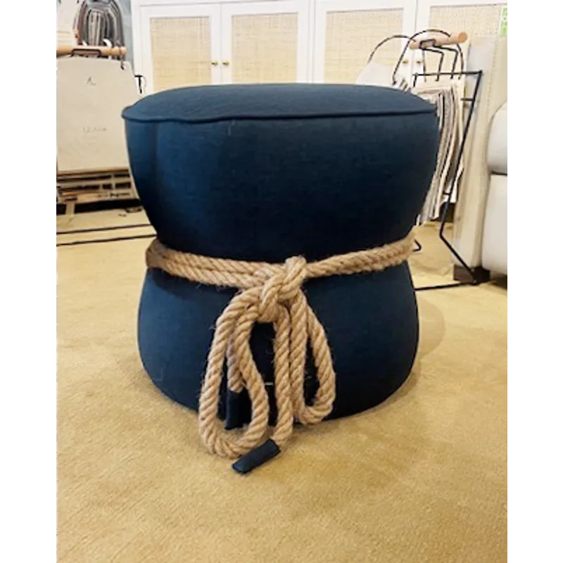 NAUTICAL ROPE OTTOMAN