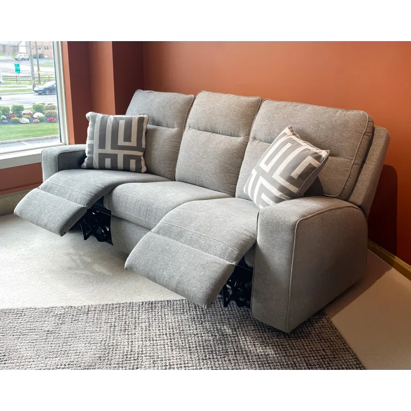 SOFA W POWER RECLINER/HEADREST