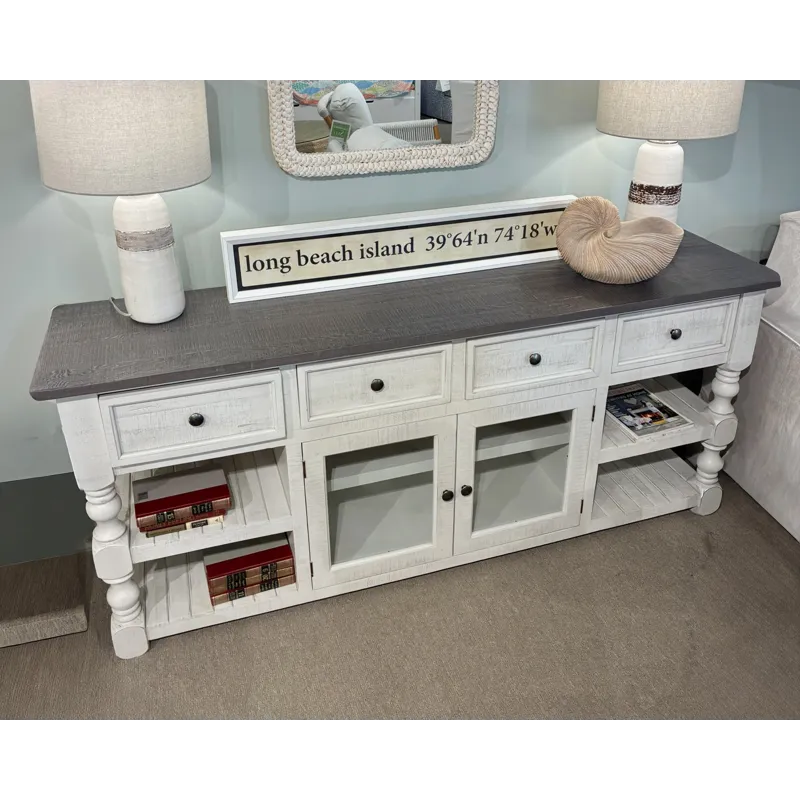 80" ENTERTAINMENT CONSOLE