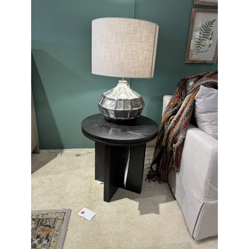 Waterfall Round End Table