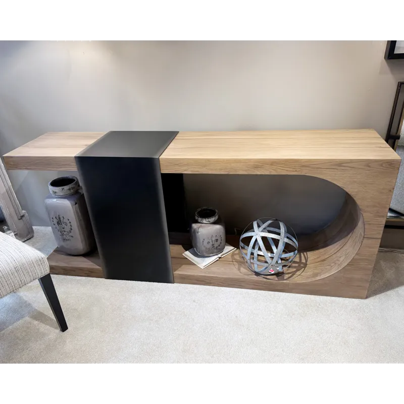 72" RECLAIMED OAK CONSOLE TBL