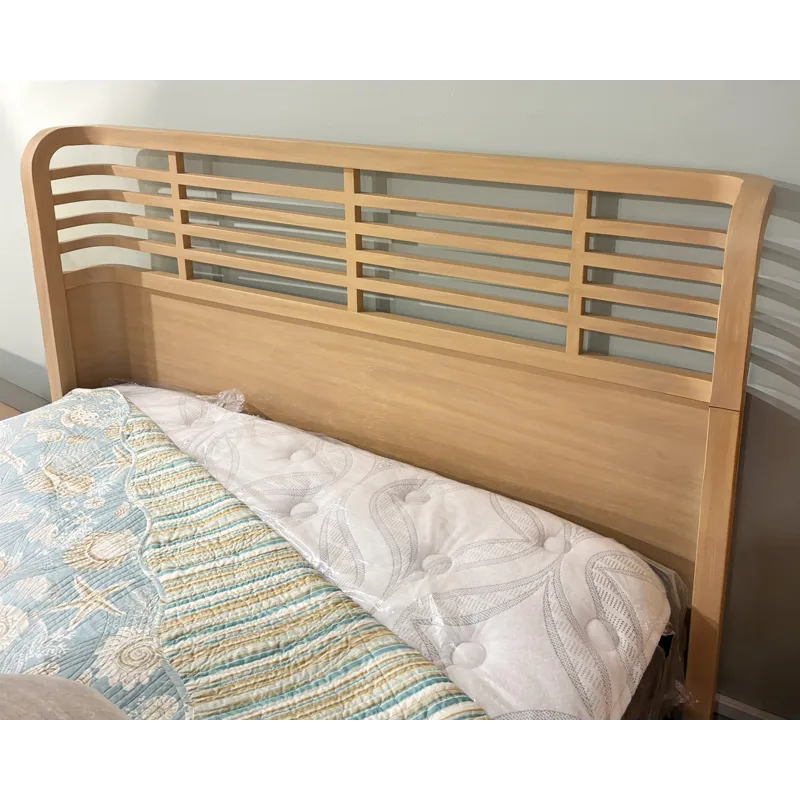 QUEEN  BED AND NIGHTSTAND