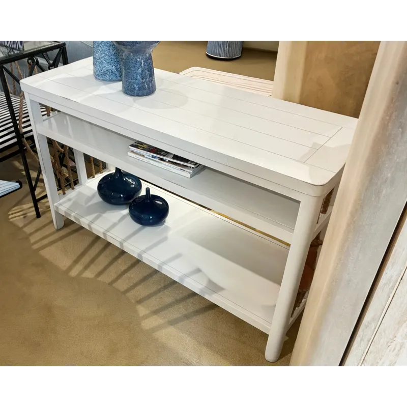 RECTANGULAR DRAWER END TABLE