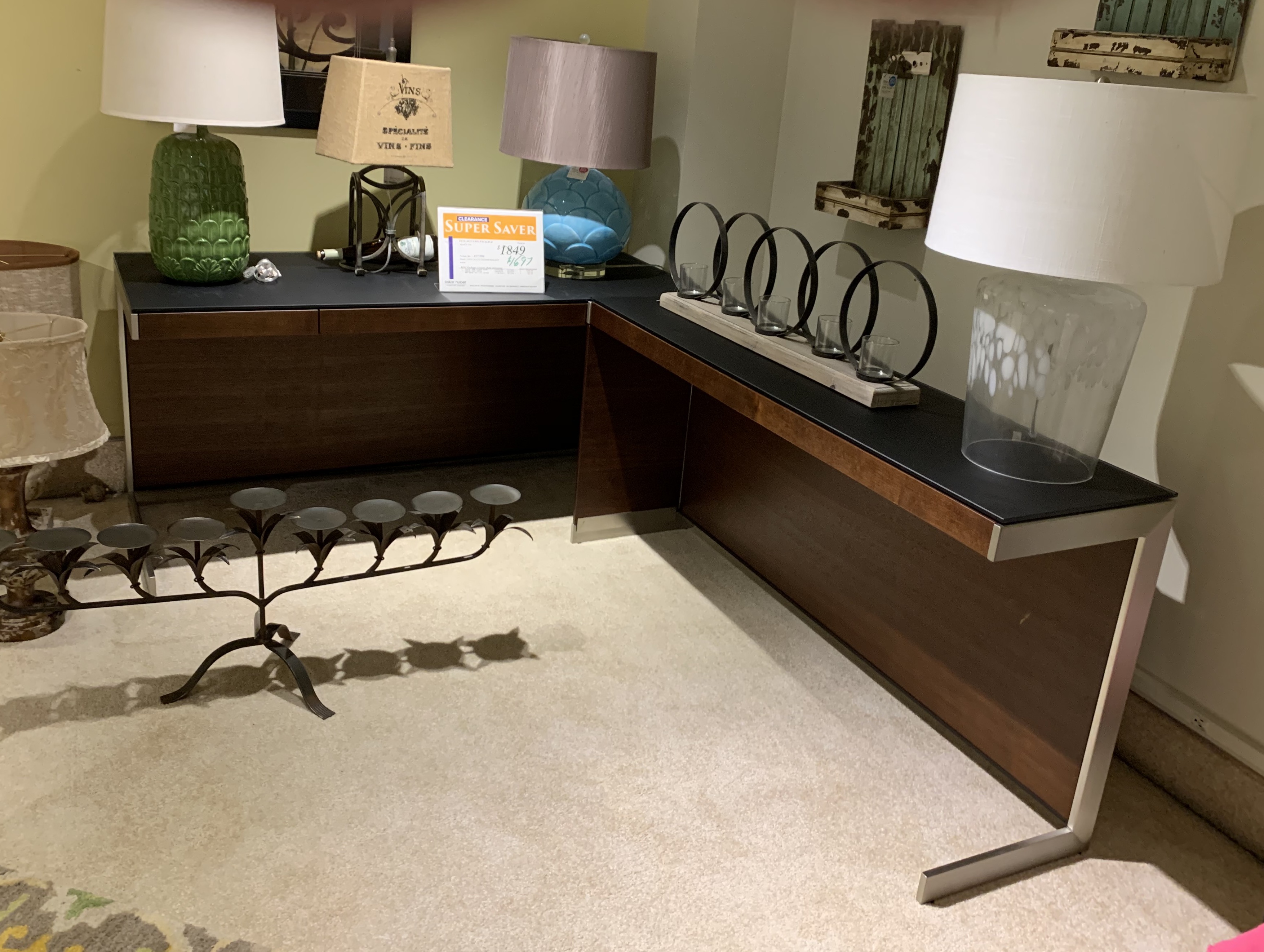 DESK/RETURN PACKAGE by BDI 3703938 Oskar Huber Furniture & Design