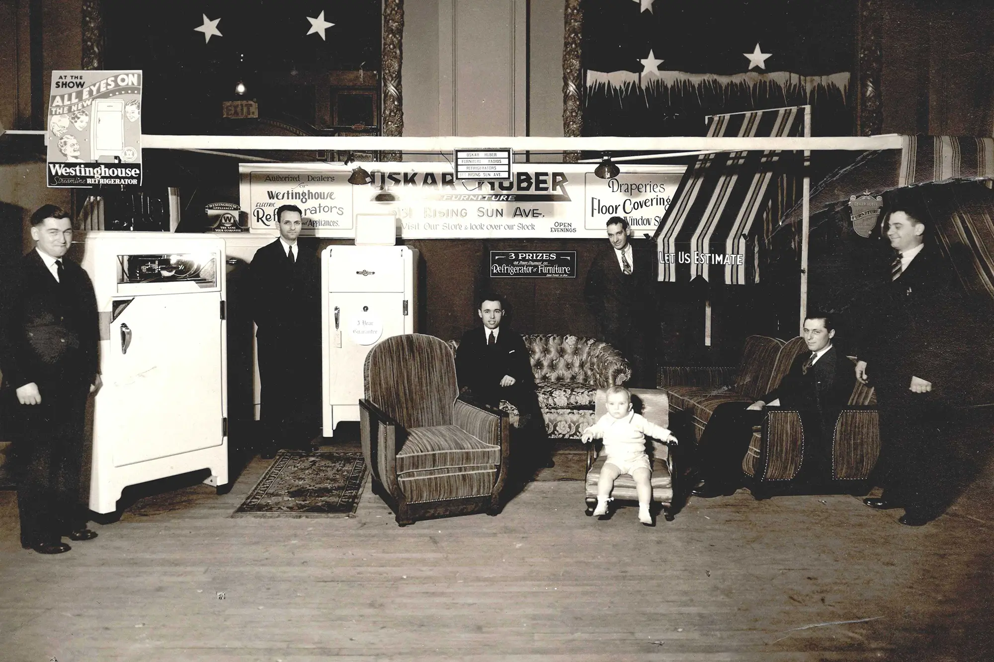 Old Hubers Family Photo