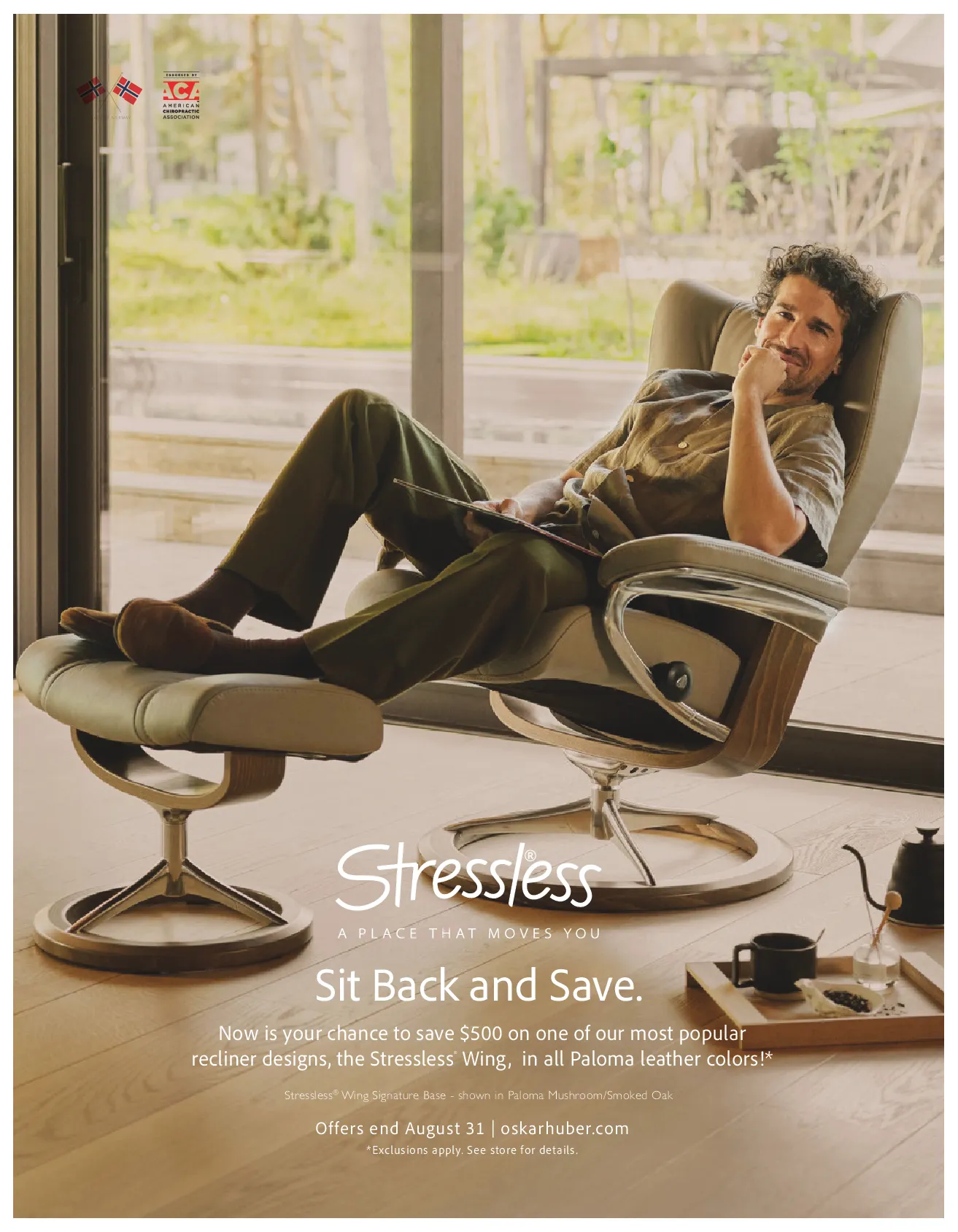 Stressless Wing Sale