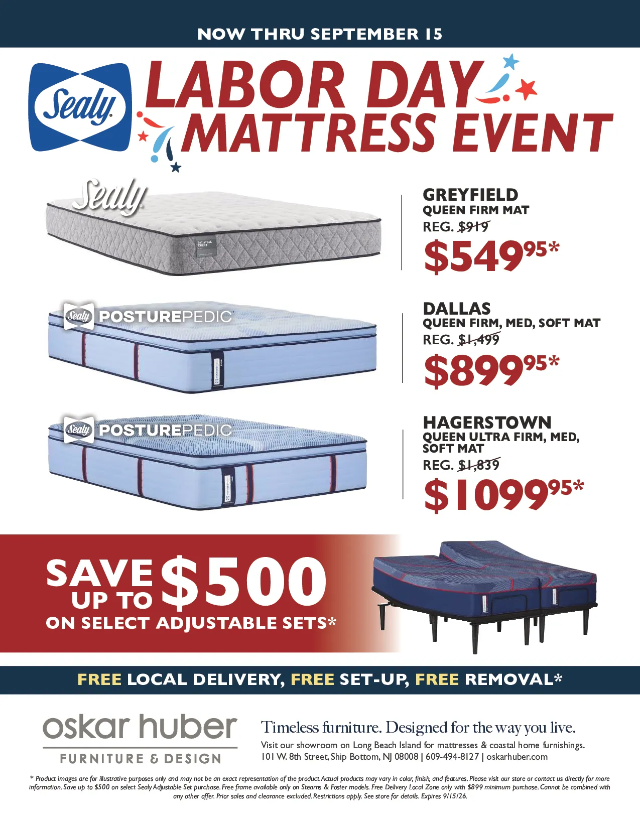 Sealy Labor Day Sale