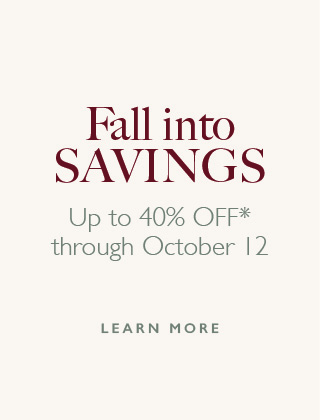 Fall Into Savings Sale