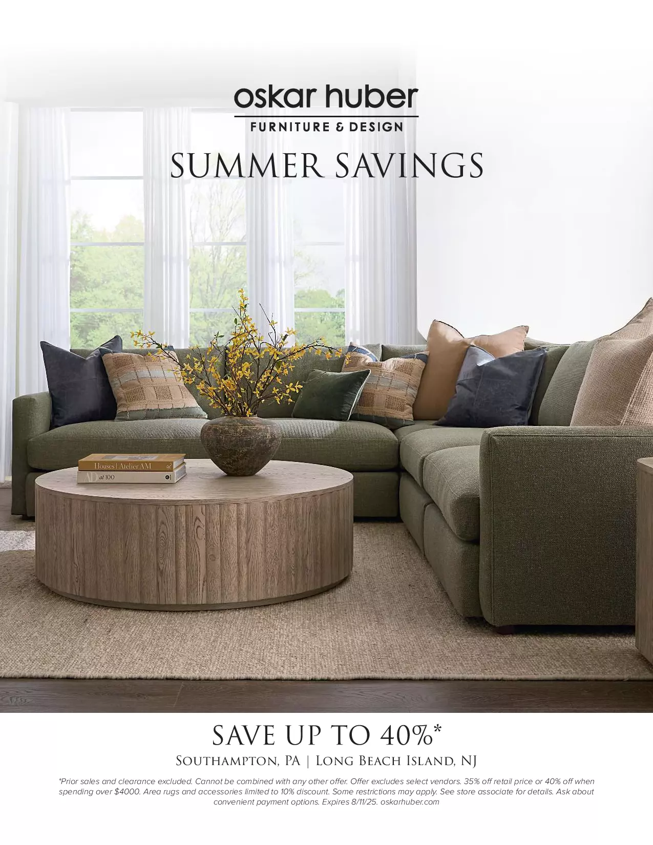 Summer Savings Sale