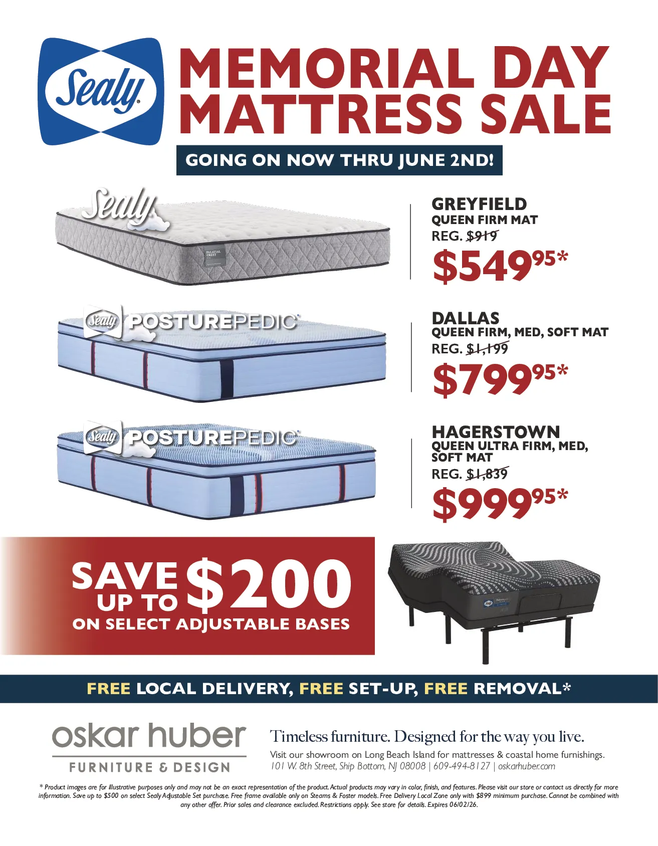 2026 Sealy Memorial Day Sale