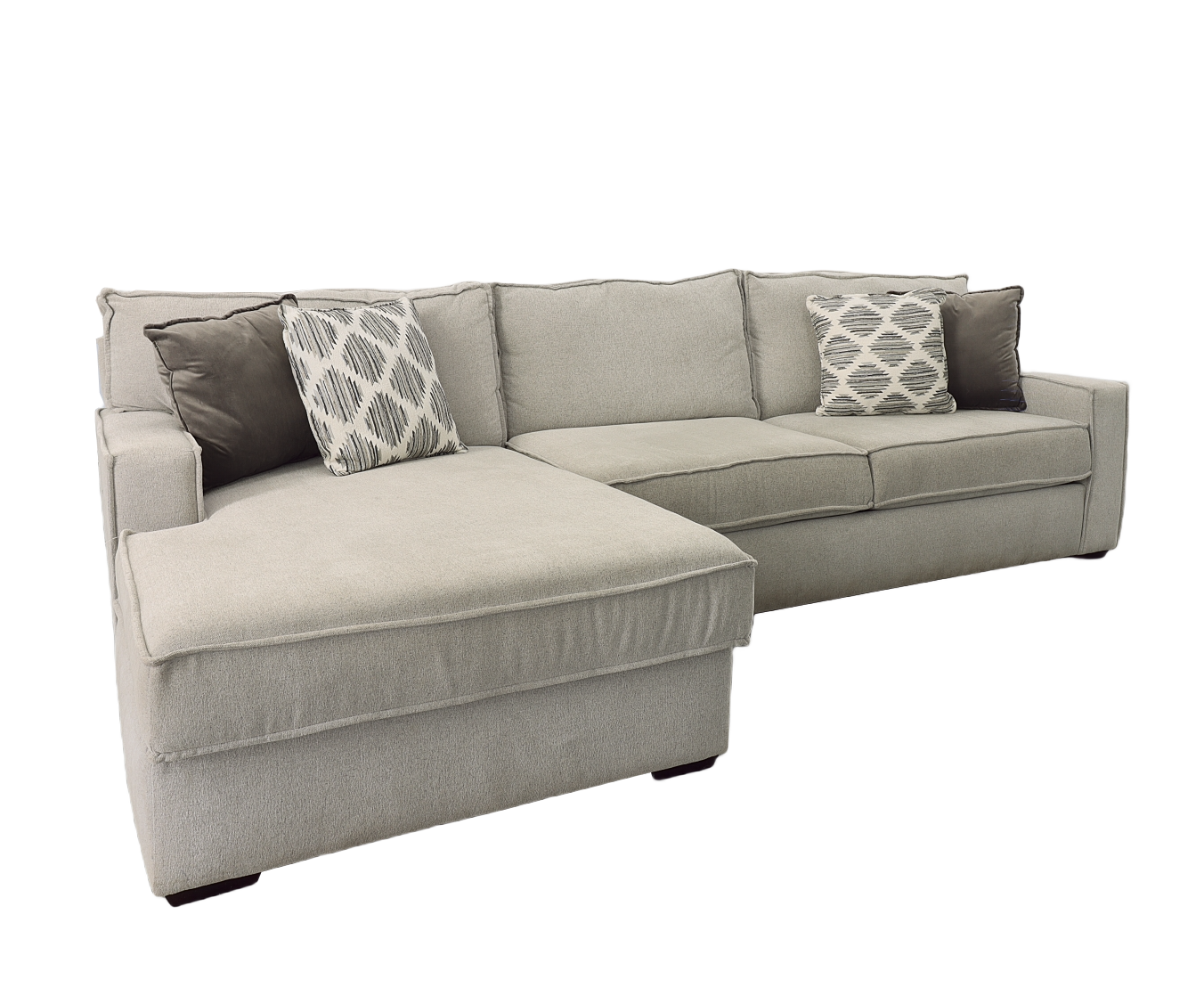 Lyndon 2 PC Sectional 8L0006+23 by England Furniture at Old Brick