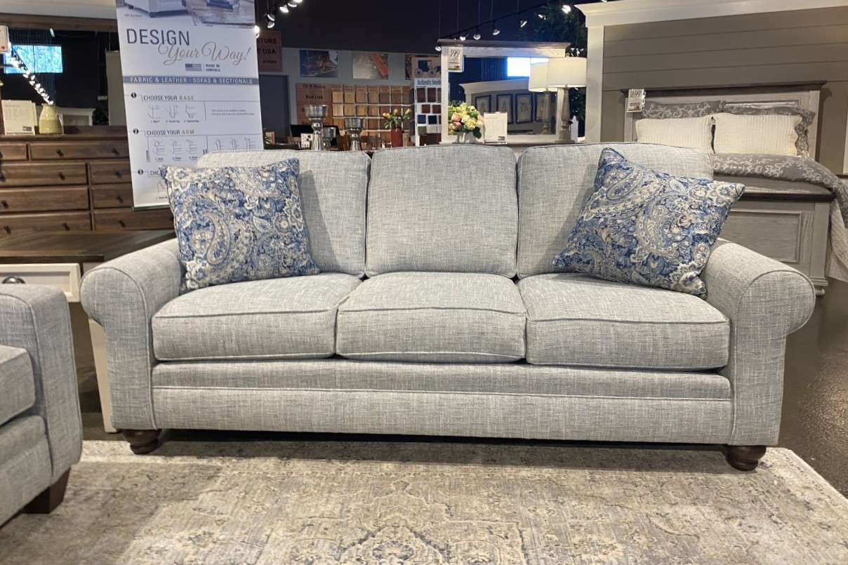 5000 Series DesignYourOwn Sofa by Smith Brothers 783780 Old Brick