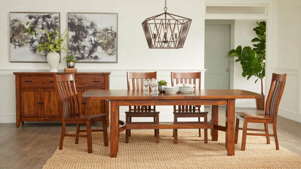 Whistler Retreat Dining Table with Extension