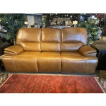 Softee Buckskin Double Power Sofa