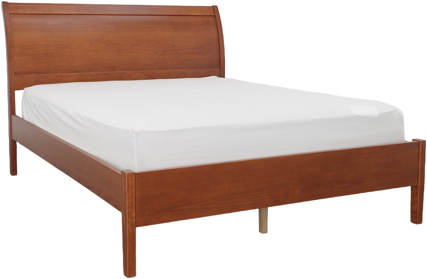 Cascade Queen Sleigh Bed with Low Footboard WL14QHDLFRAIL by Thors
