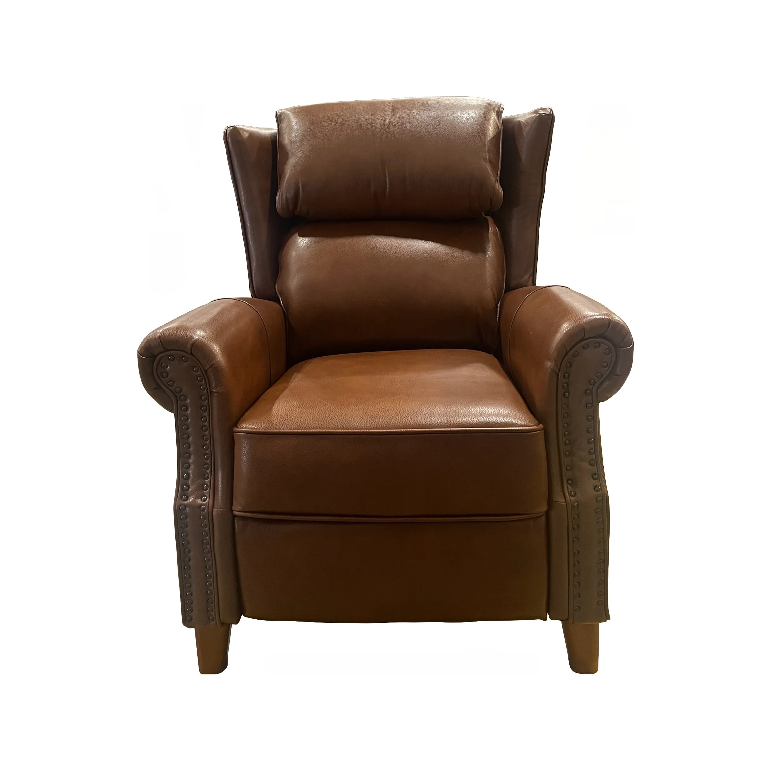 Pushback Recliner - Caramel Softee UK80289M-L1-AM-3707 by Cheers