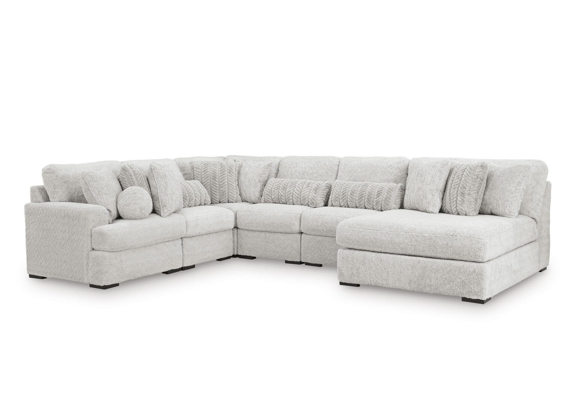 Snodoodle 6-Piece Modular Sectional with Right-Arm Facing Chaise