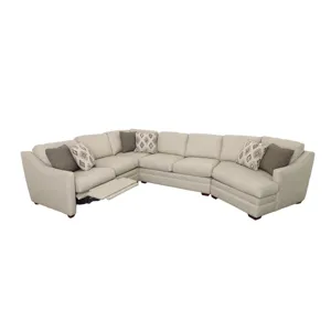 3 PC Power Sectional