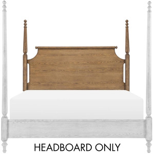 Vintage Market King/Cali King Poster Headboard - Barnwood