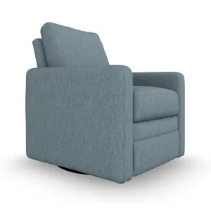 Giana Fabric Power Swivel Recliner