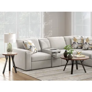 Flaglere 5-Piece Sectional with Pop Up Sleeper and Chaise