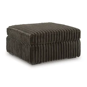 Midnight-Madness Oversized Accent Ottoman