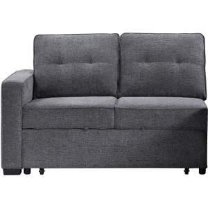 Noah Grey Pullout Loveseat