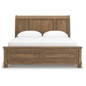 Vandenmore California King Storage Sleigh Bed