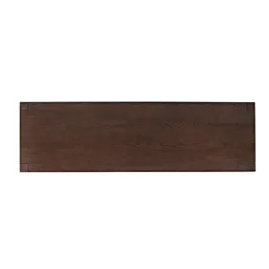 Auburn Hills 60" Contemporary Media Console -  Dark Oak