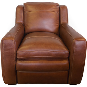 Berlin Chestnut Leather Chair