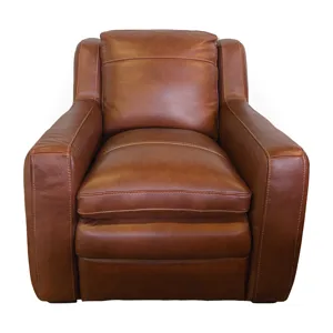 Berlin Chestnut Leather Chair US5012-10-BERLINCHESTNUT by Futura