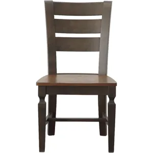 3 PC Dining Set in Hickory &amp; Coal