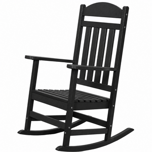 Boston Outdoor Rocking Chair - Black