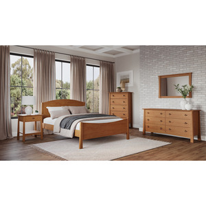 Heritage Half Moon Reverse Panel Bed