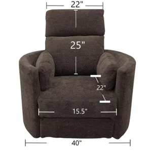 Radius - Krypton Power Swivel Glider Recliner