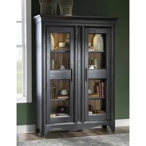 Vintage Market Glass Front Display Cabinet