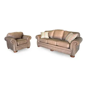 Bozeman 08 Faux Leather Sofa