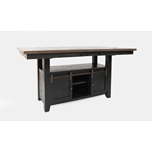 Madison County Adjustable Dining Table - Vintage Black
