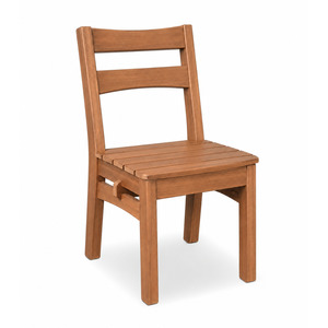 Galway Outdoor Side Chair - Antique Mahogany