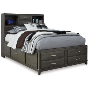Caitbrook Storage Bed with 8 Drawers